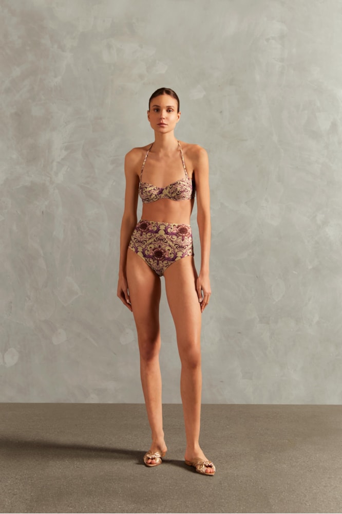 Biquini Hot Pants Vintage Citronelle