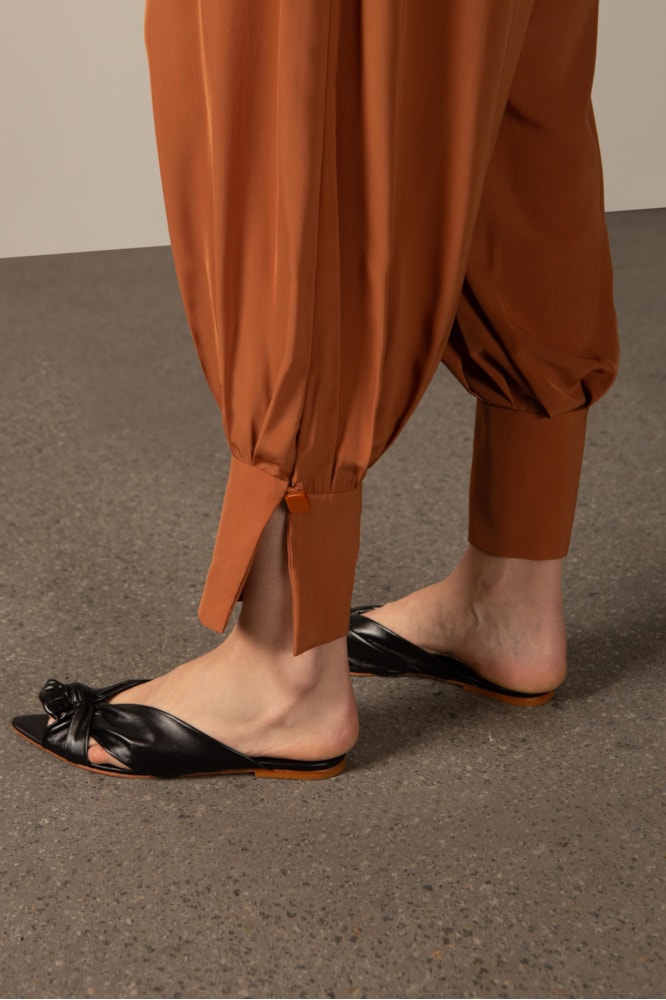Calça Bomber Marrom