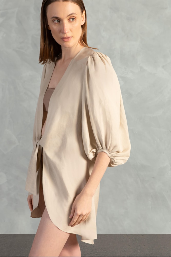 Camisa Longa de Amarrar Timeless
