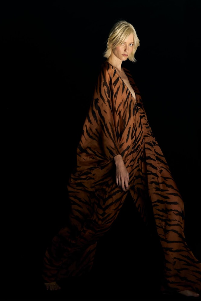 Jumpsuit Decote v Sabine Getty Bege