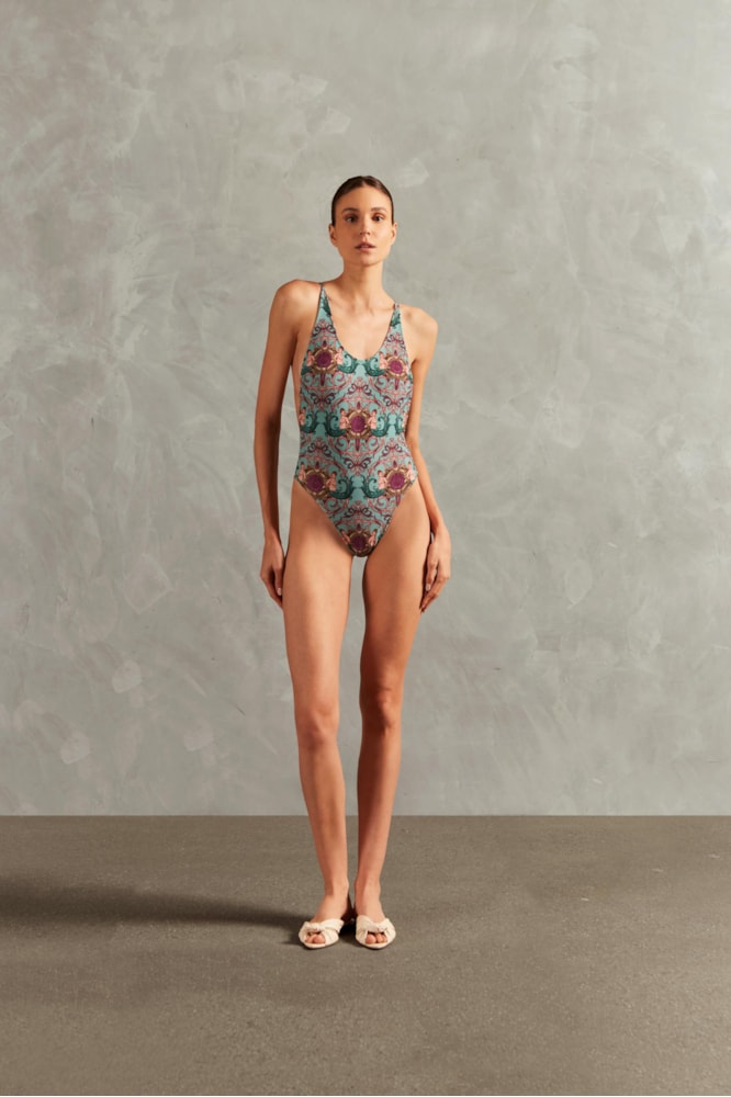 Maillot Asa Delta Le Sirenuse Turquesa