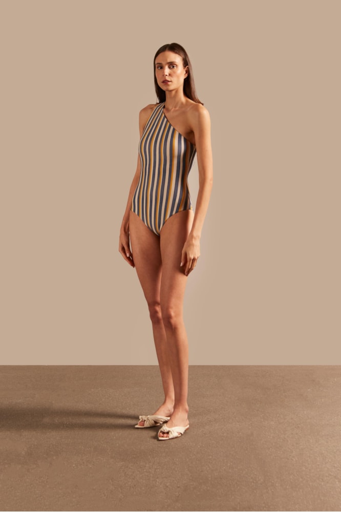 Maillot Ombro Só Com Recorte Costas Golden Age Unico