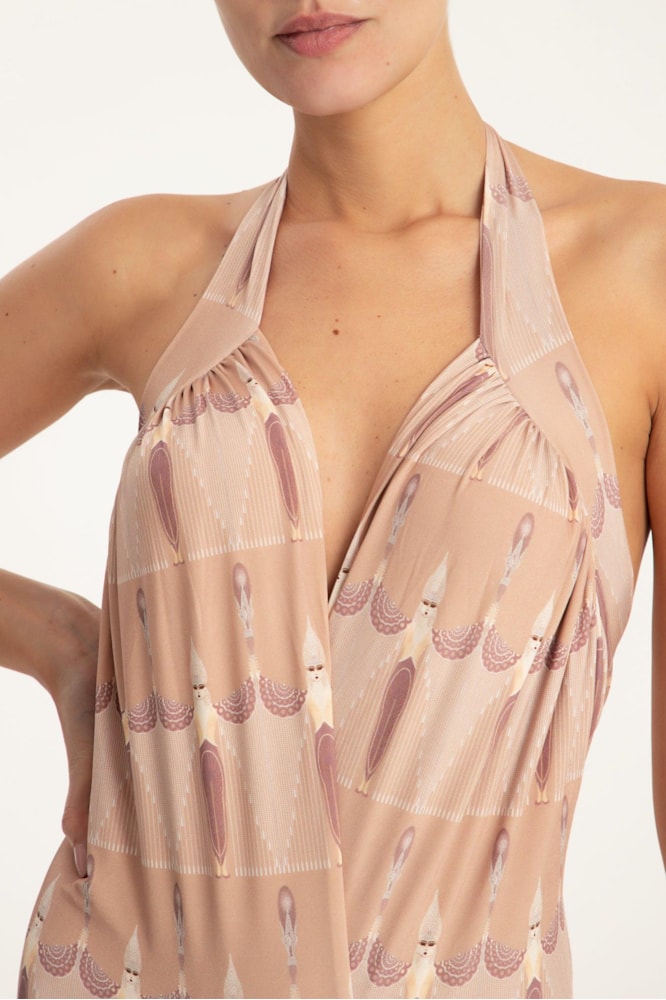 Maillot Transpassado Moulin Rouge Nude