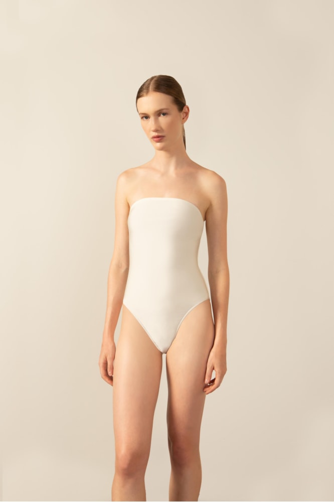 Maiô Tomara Que Caia Argolas Off White