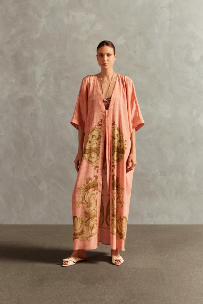 Robe Amarracão Hera Rosa Rosa