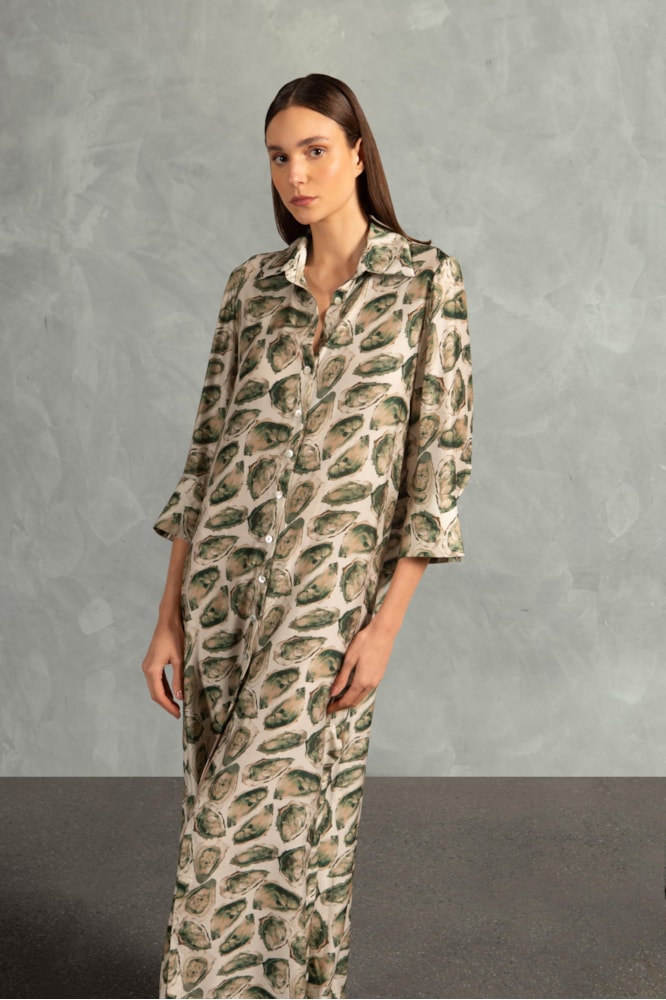 Robe Longo Ostras Unico